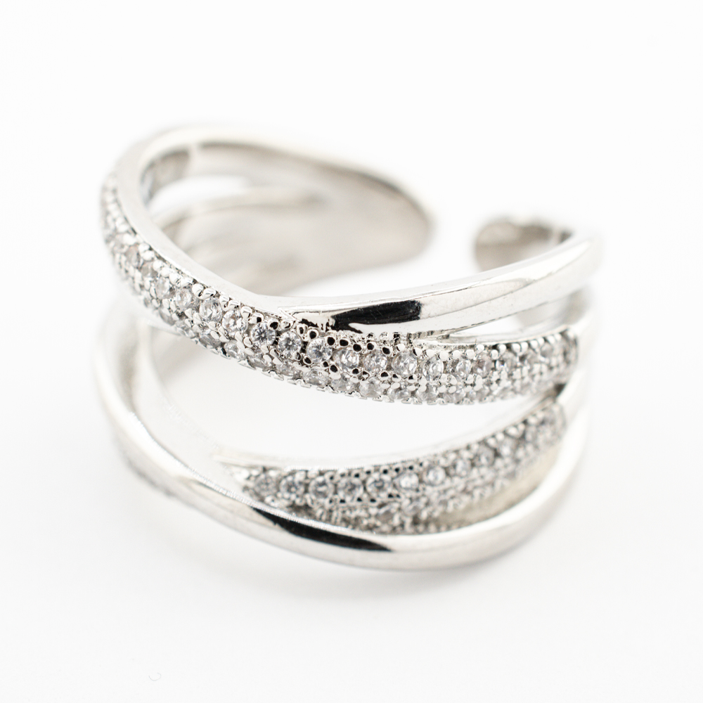 ANILLO  RODIO GOLDEN ROD