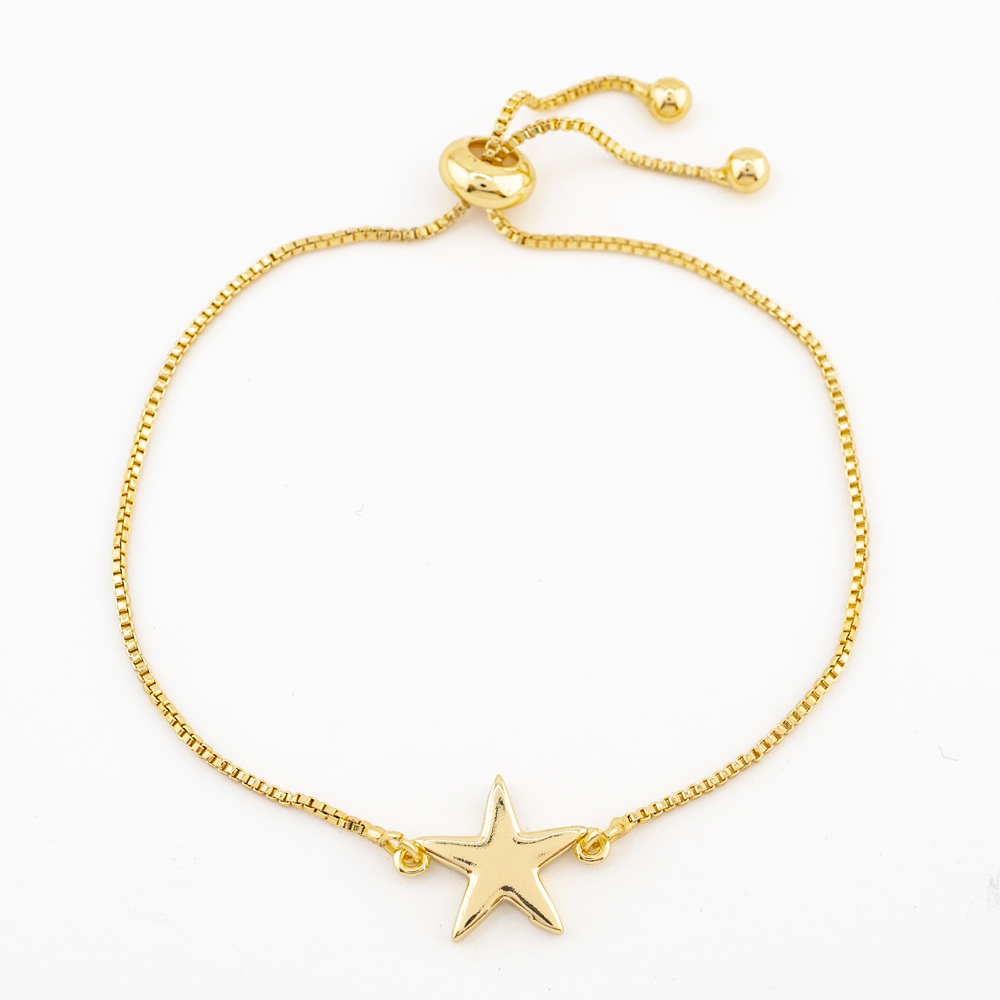PULSERA CHAPA GOLDEN CASTING