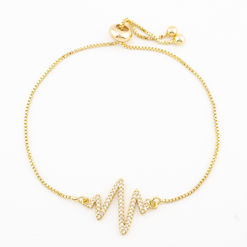 PULSERA CHAPA CRYSTIME