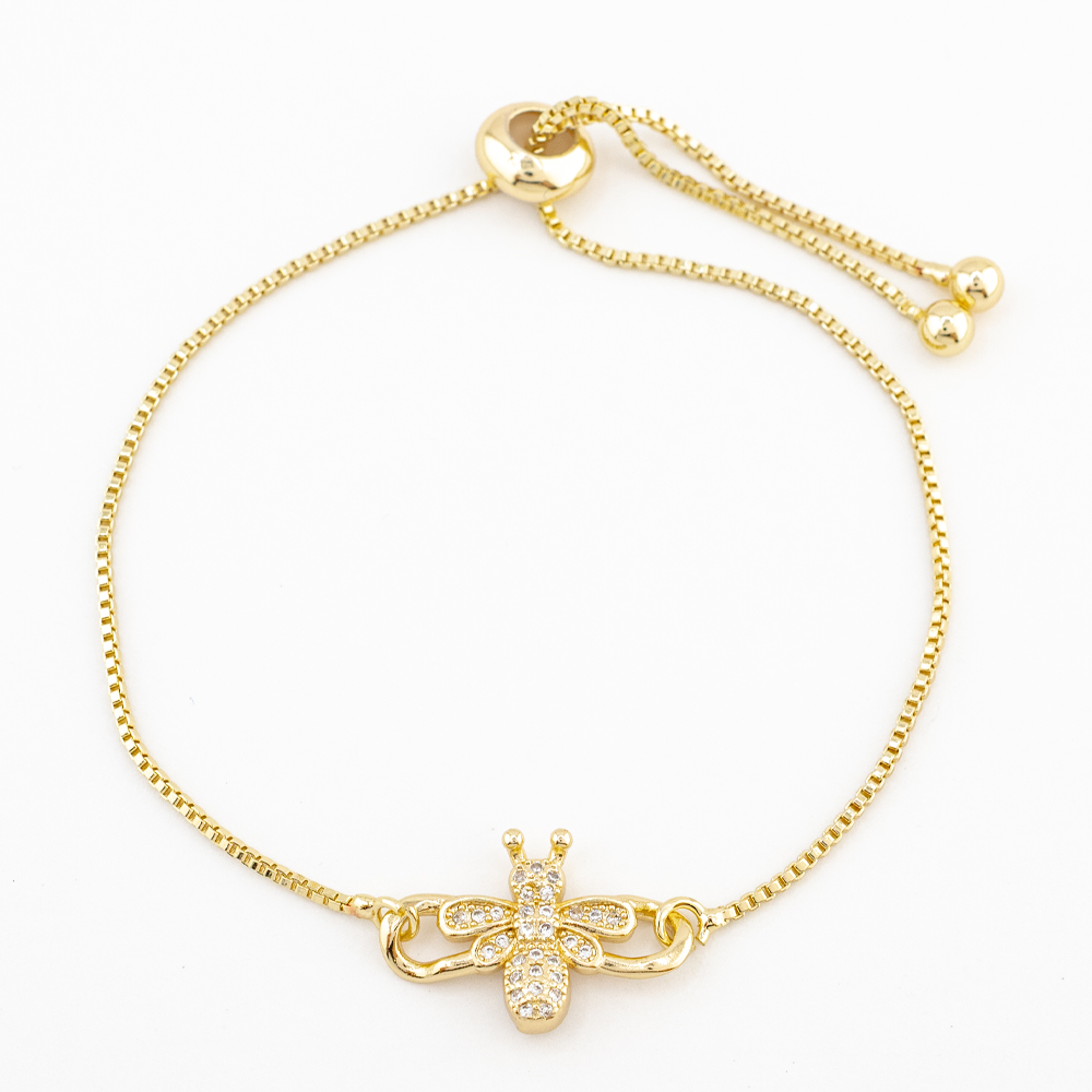 PULSERA CHAPA CRYSTIME