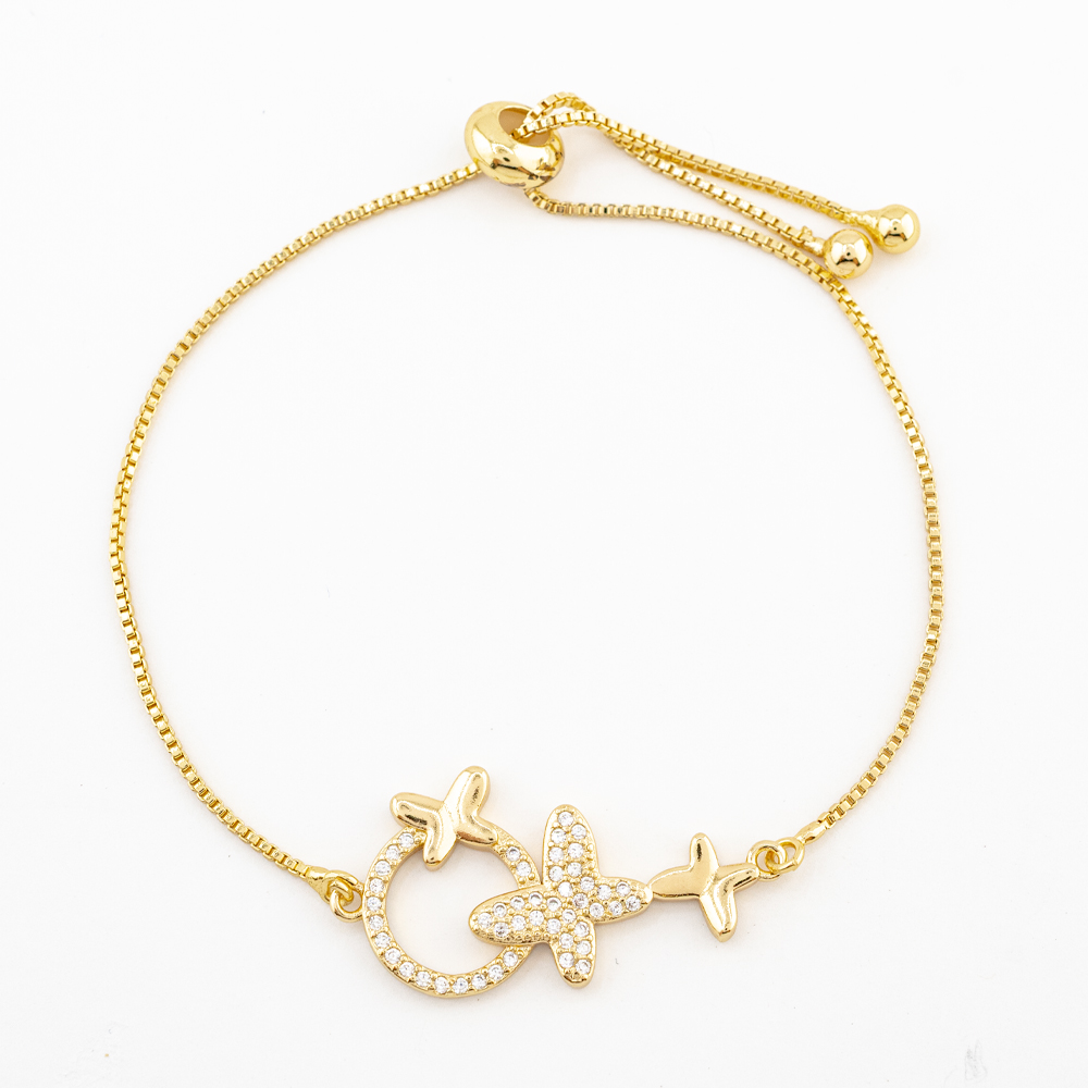 PULSERA CHAPA CRYSTIME