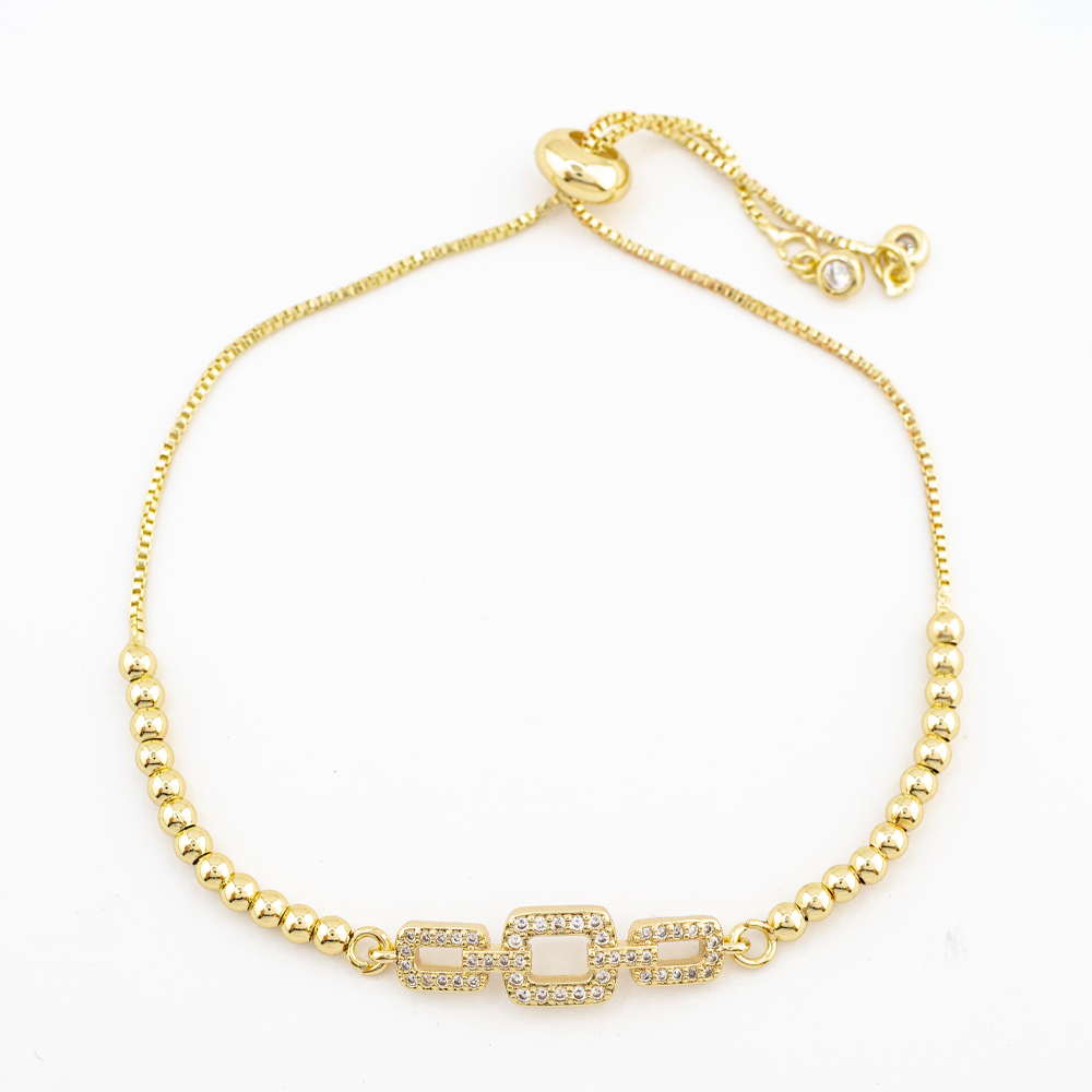 PULSERA CHAPA CRYSTIME