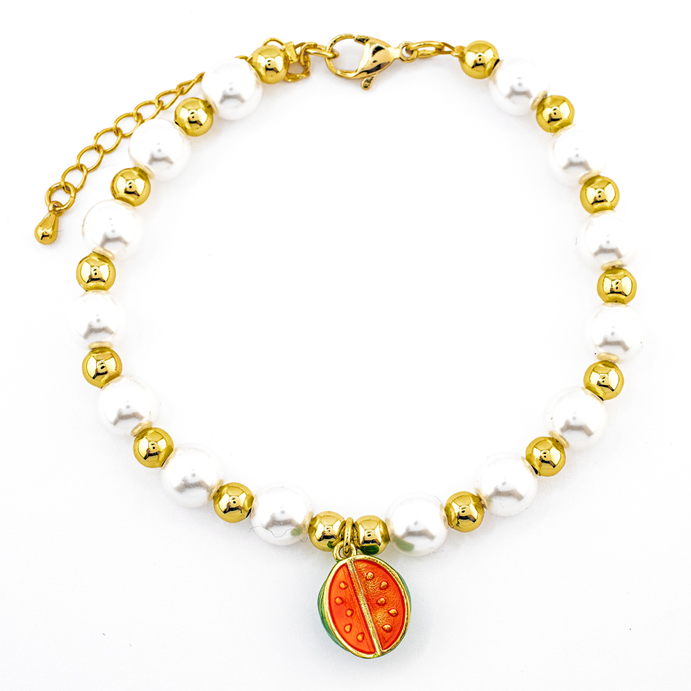 PULSERA CHAPA PEARLTIME