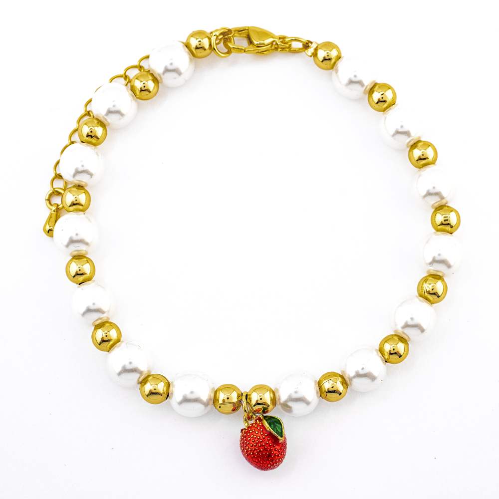 PULSERA CHAPA GOLDEN COLORS