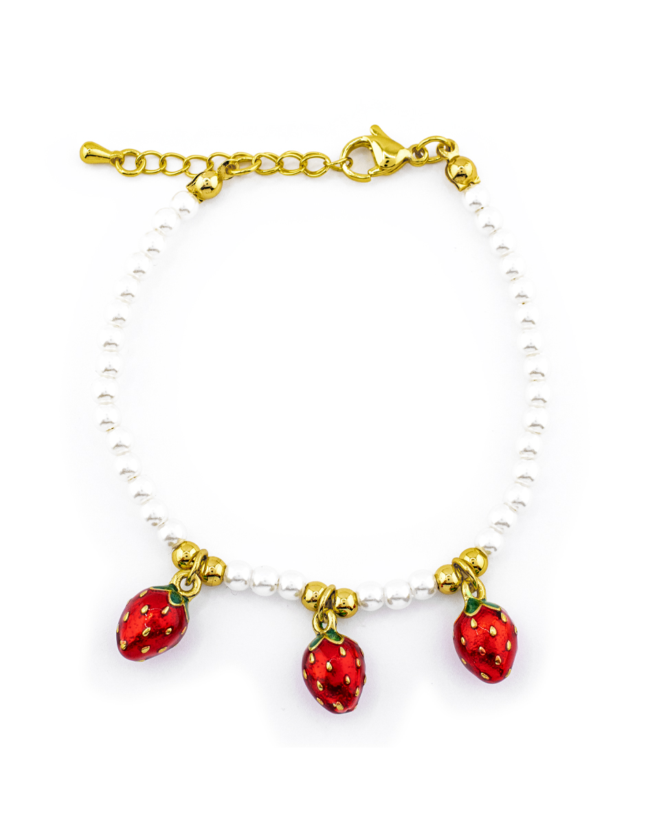 PULSERA CHAPA PEARLTIME