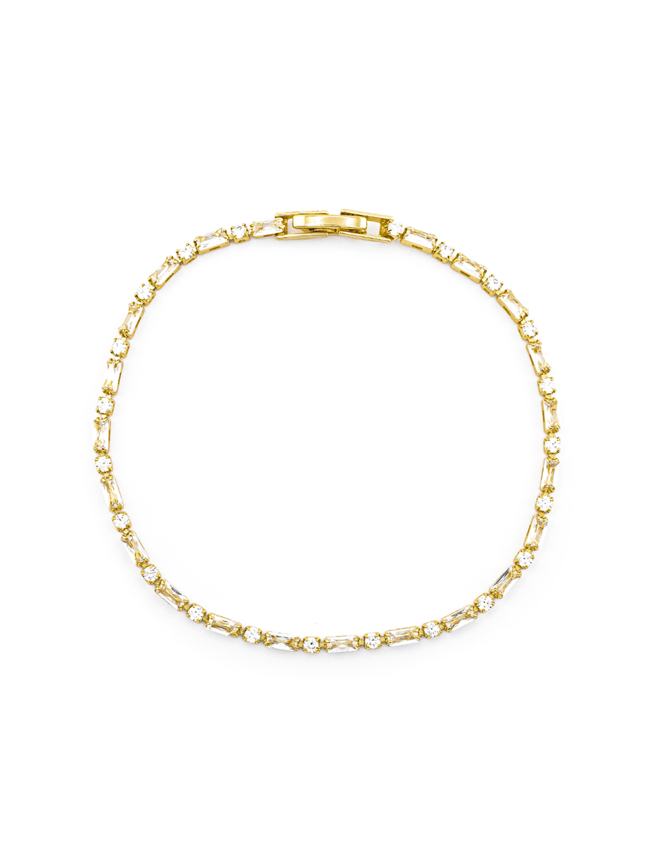 PULSERA CHAPA CRYSTIME