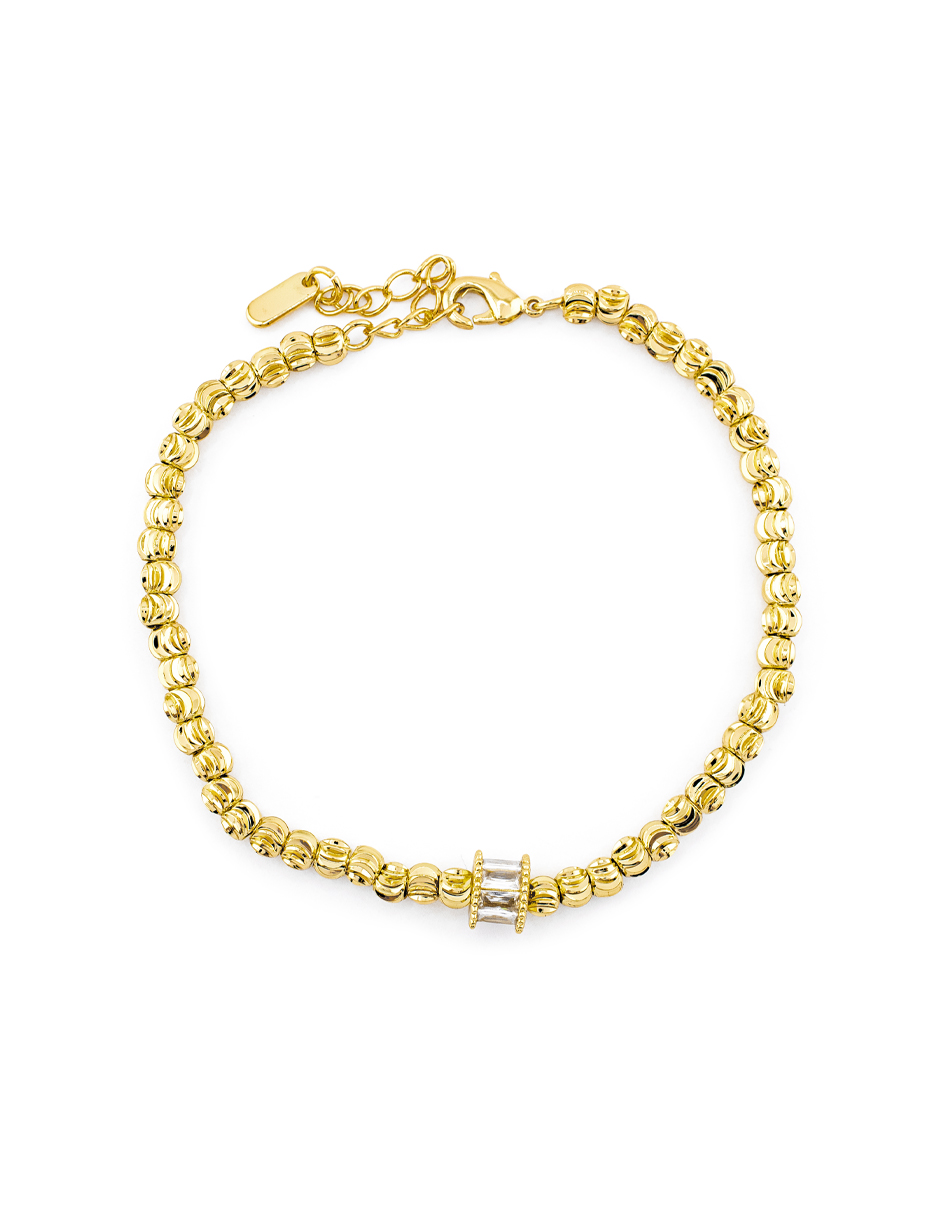 PULSERA CHAPA CRYSTIME