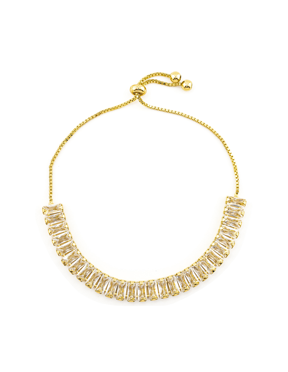 PULSERA CHAPA CRYSTIME
