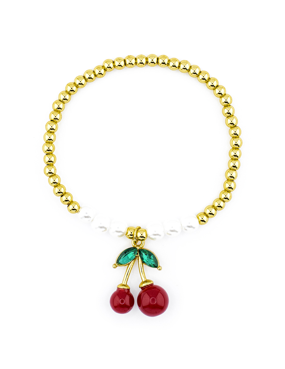 PULSERA CHAPA PEARLTIME