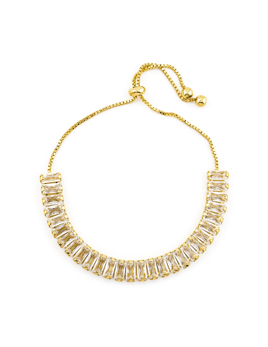 PULSERA CHAPA CRYSTIME