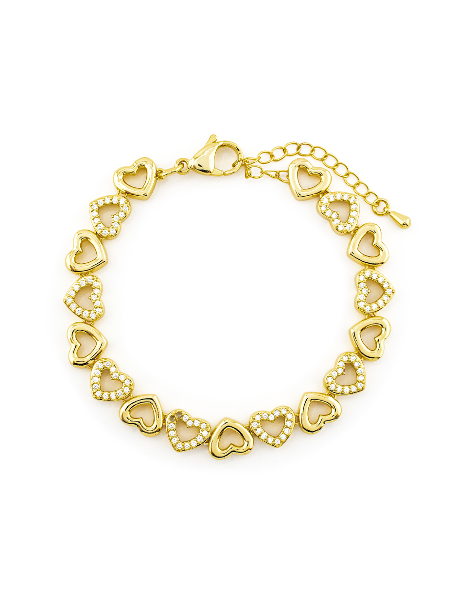 PULSERA CHAPA CRYSTIME