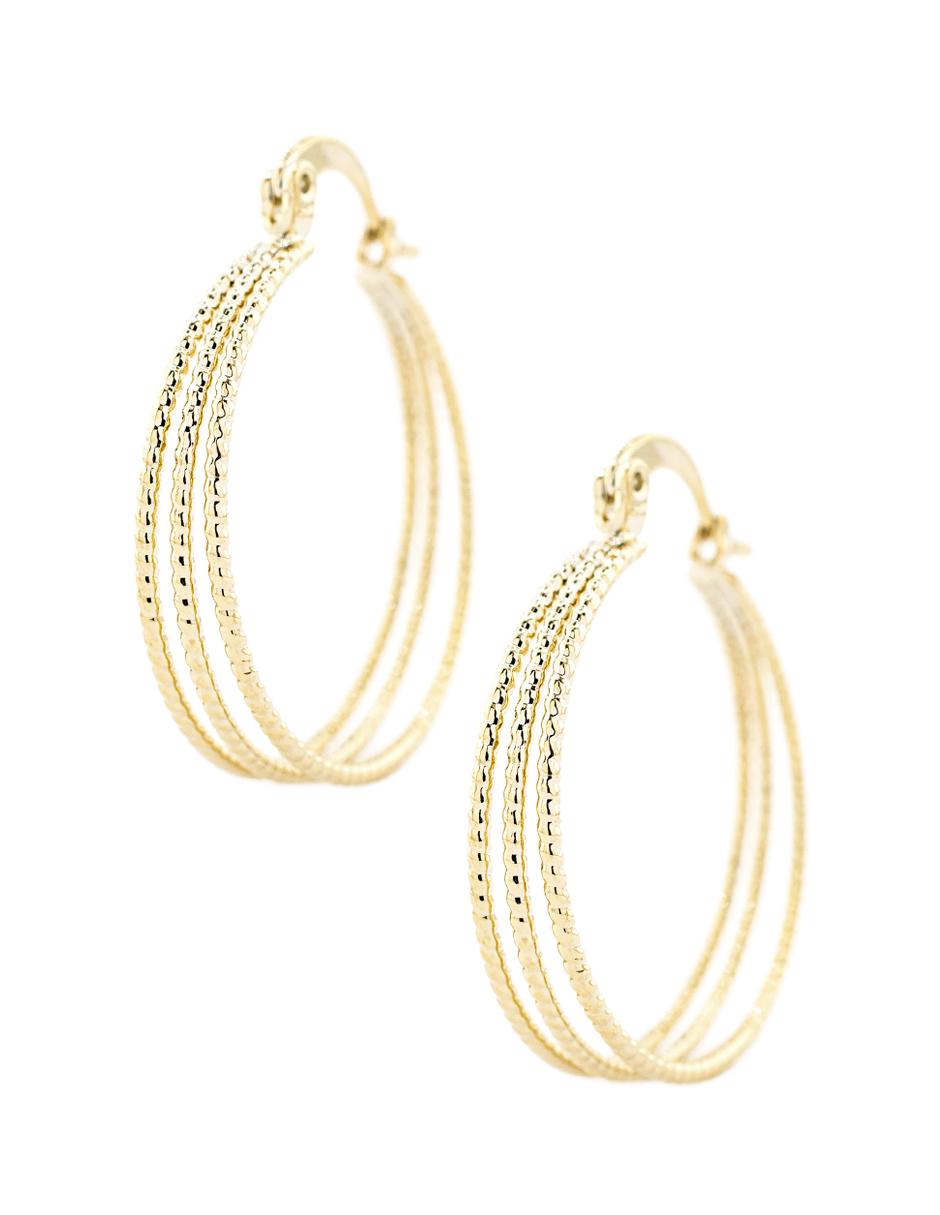 ARRACADA CHAPA GOLDEN CASTING
