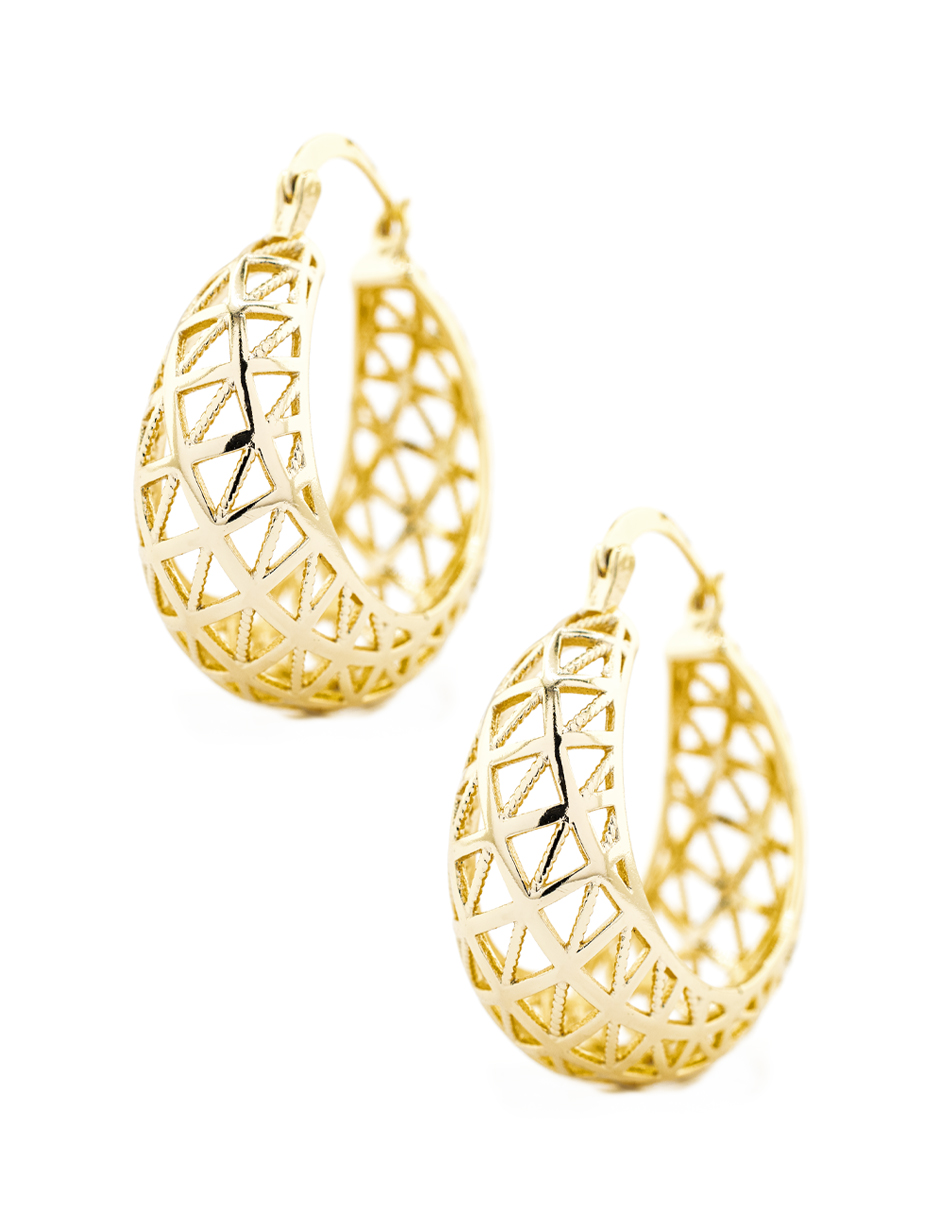 ARRACADA CHAPA GOLDEN CASTING