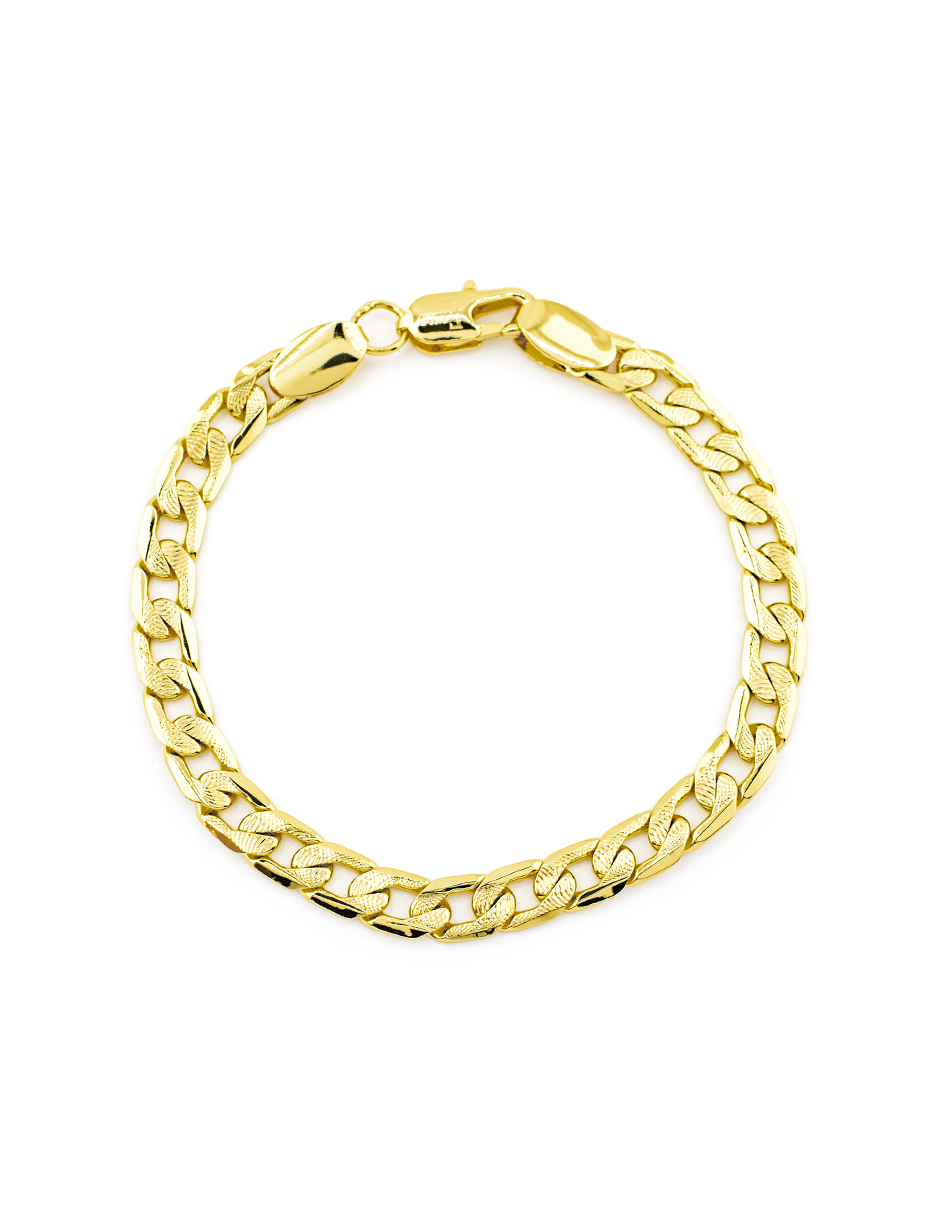 PULSERA CHAPA GOLDEN CASTING