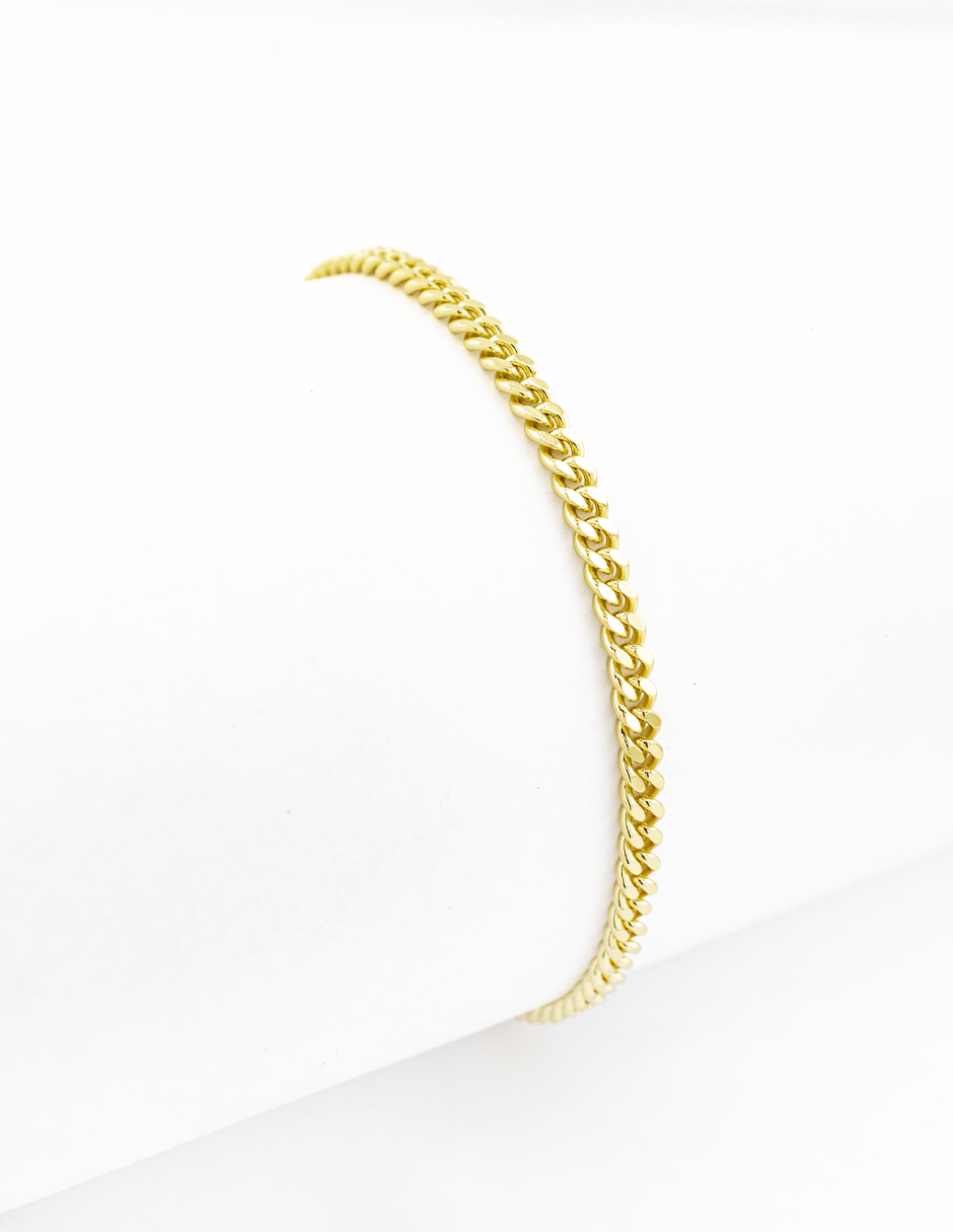 PULSERA CHAPA GOLDEN CHAIN