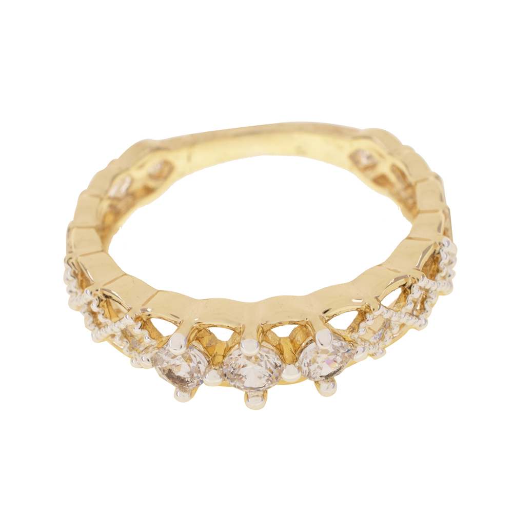 ANILLO  BITONO CRYSTIME