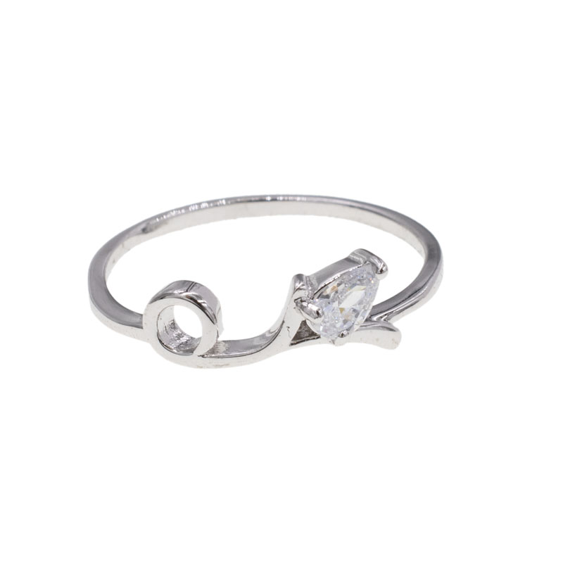 ANILLO  RODIO GOLDEN ROD
