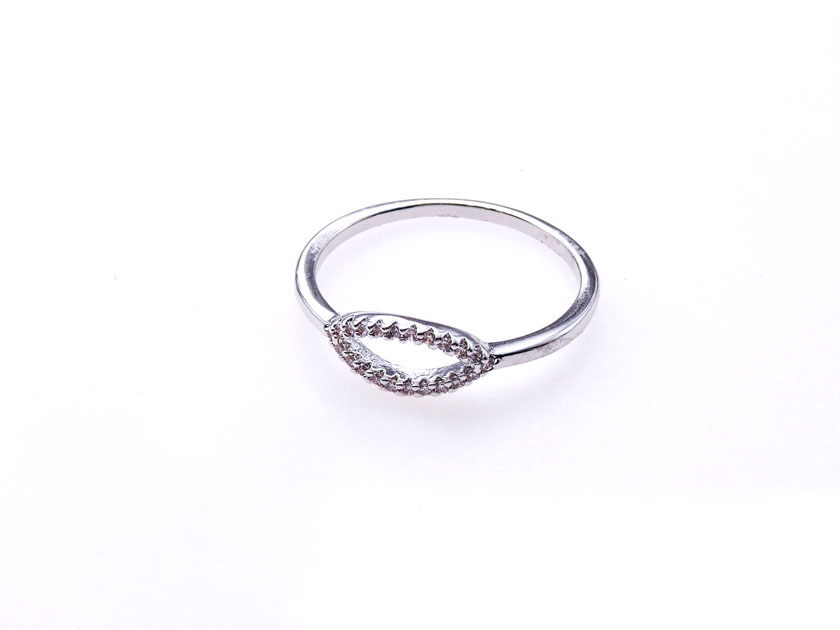 ANILLO  RODIO CRYSTIME