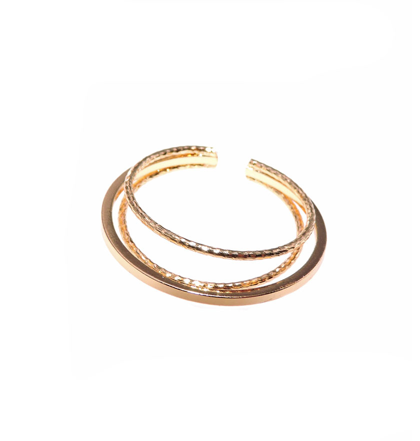 ANILLO  CHAPA GOLDEN CASTING