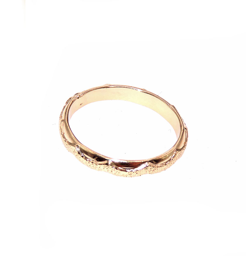 ANILLO  CHAPA GOLDEN CASTING