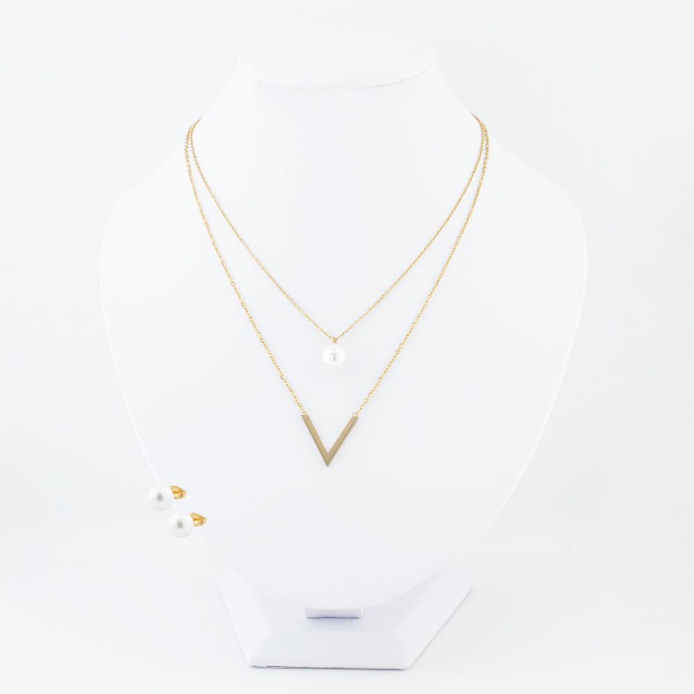 SET ACERO INOXIDABLE GOLDEN STEEL