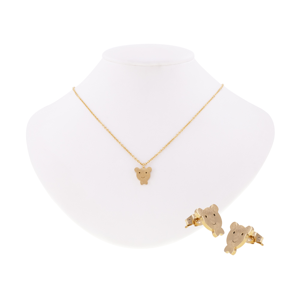 SET ACERO INOXIDABLE GOLDEN STEEL