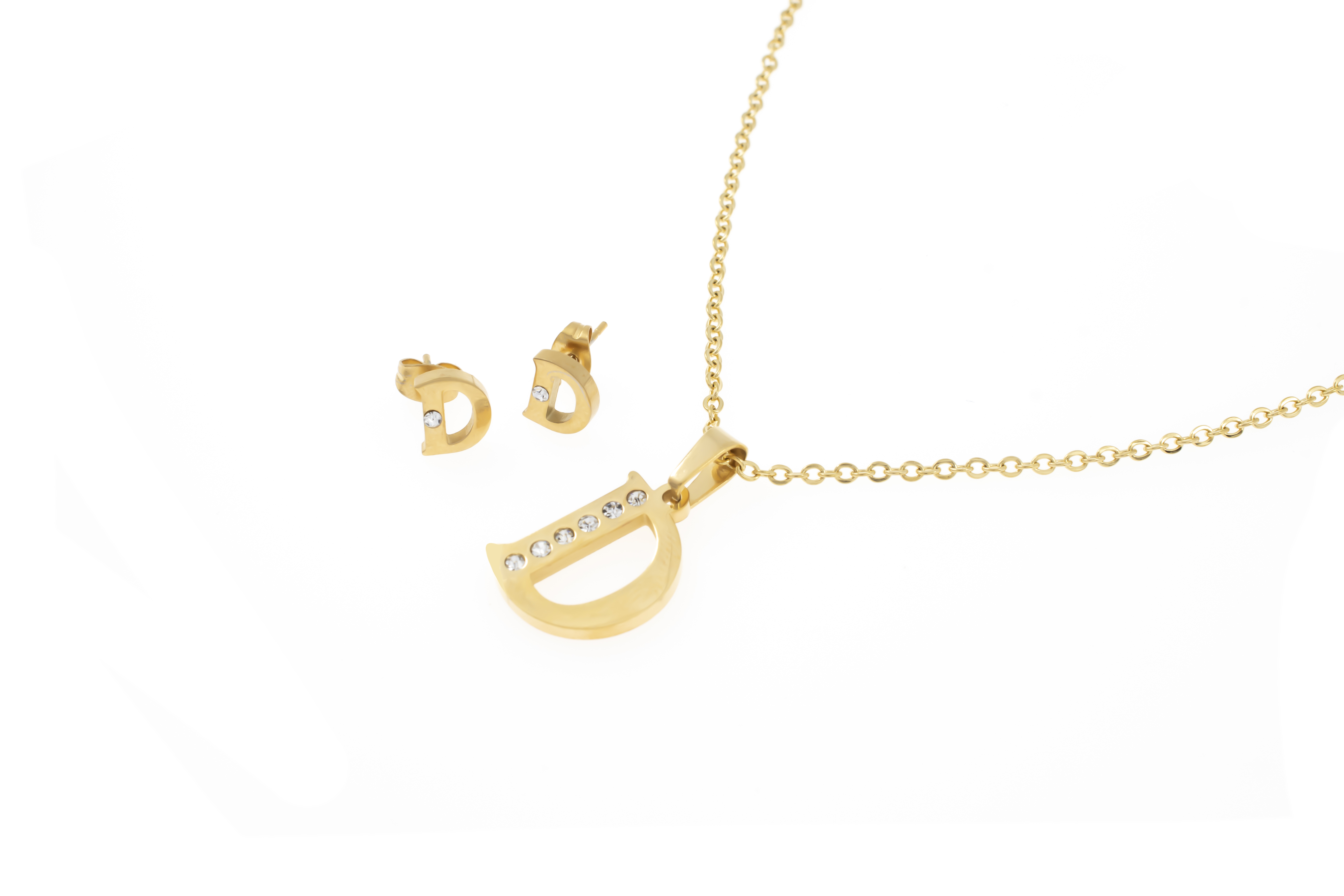 SET ACERO INOXIDABLE GOLDEN STEEL