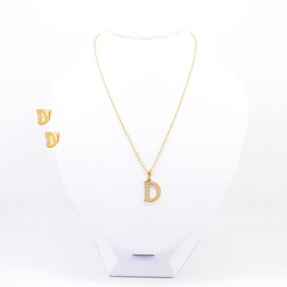 SET ACERO INOXIDABLE GOLDEN STEEL