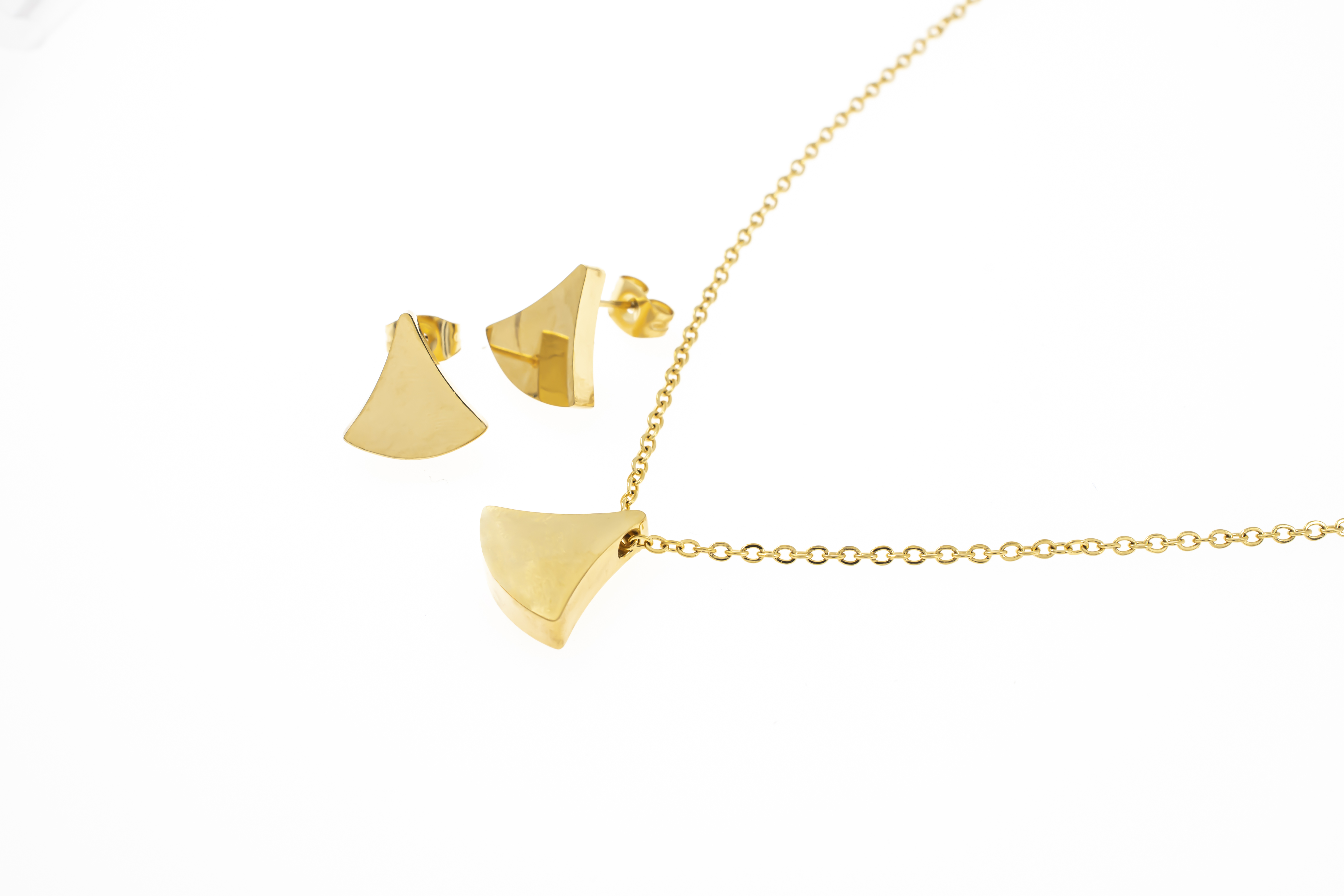 SET ACERO INOXIDABLE GOLDEN STEEL